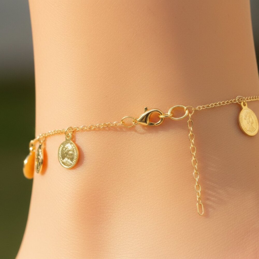 Minimalist Anklet, Sleek & Modern Design, Women’s Fashion, YC110186-A - Picture 5 of 6